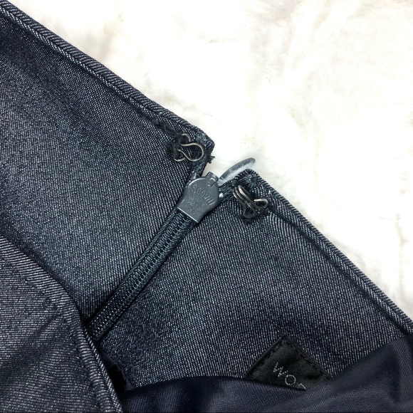 Worthington Dark Denim Look Pencil Skirt size 16W - Picture 9 of 11